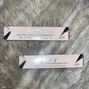 2 ct Kaely 2-in-1 Microblading Eyebrow Pens - Brown